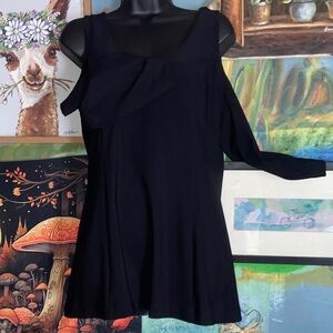 BLACK MINI DRESS Boston Proper NWOT
